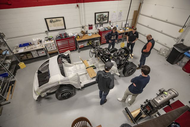 McPherson College Restoration Pebble Beach high angle