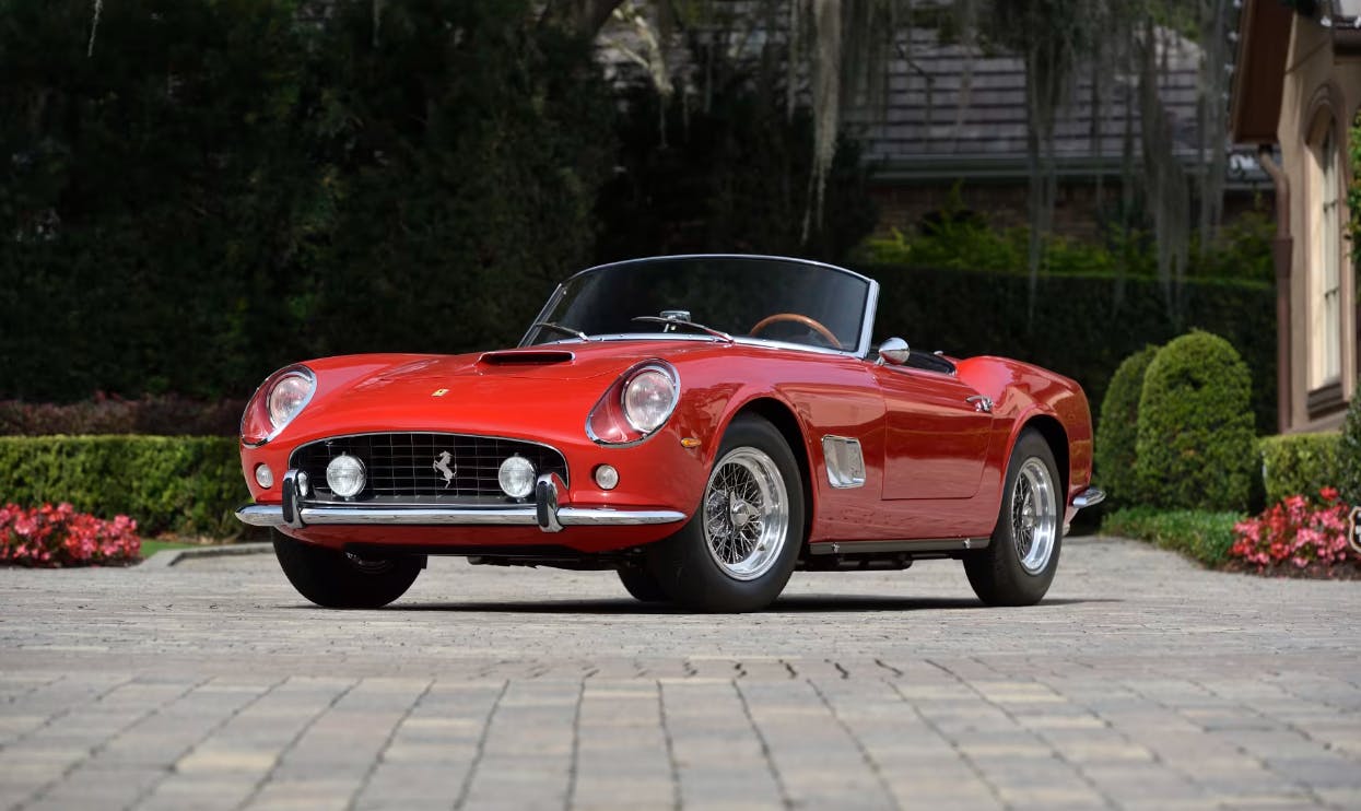 Mecum Kissimmee Ferrari California Spyder front