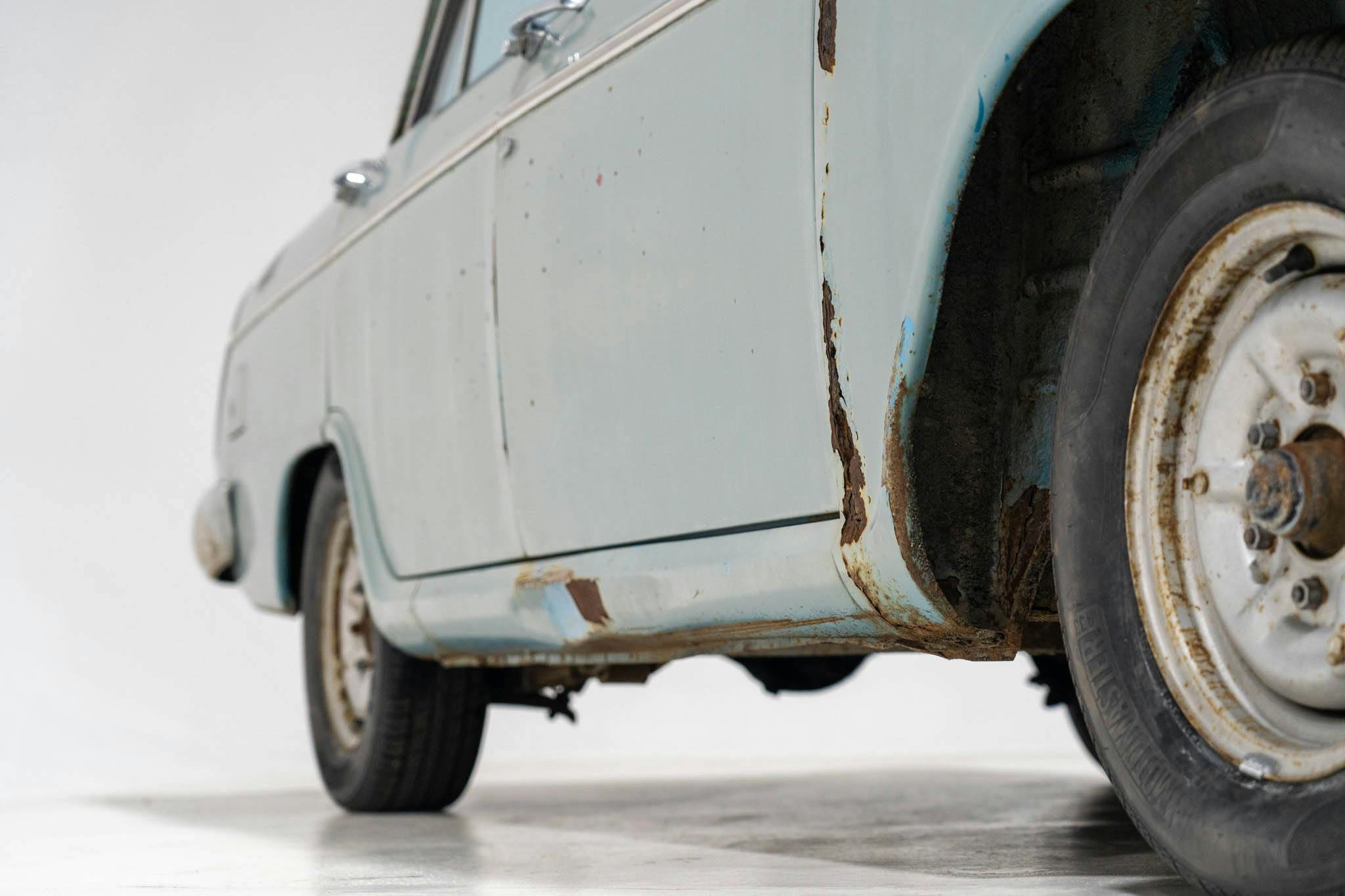 1964 Nissan Cedric unrestored rocker panel