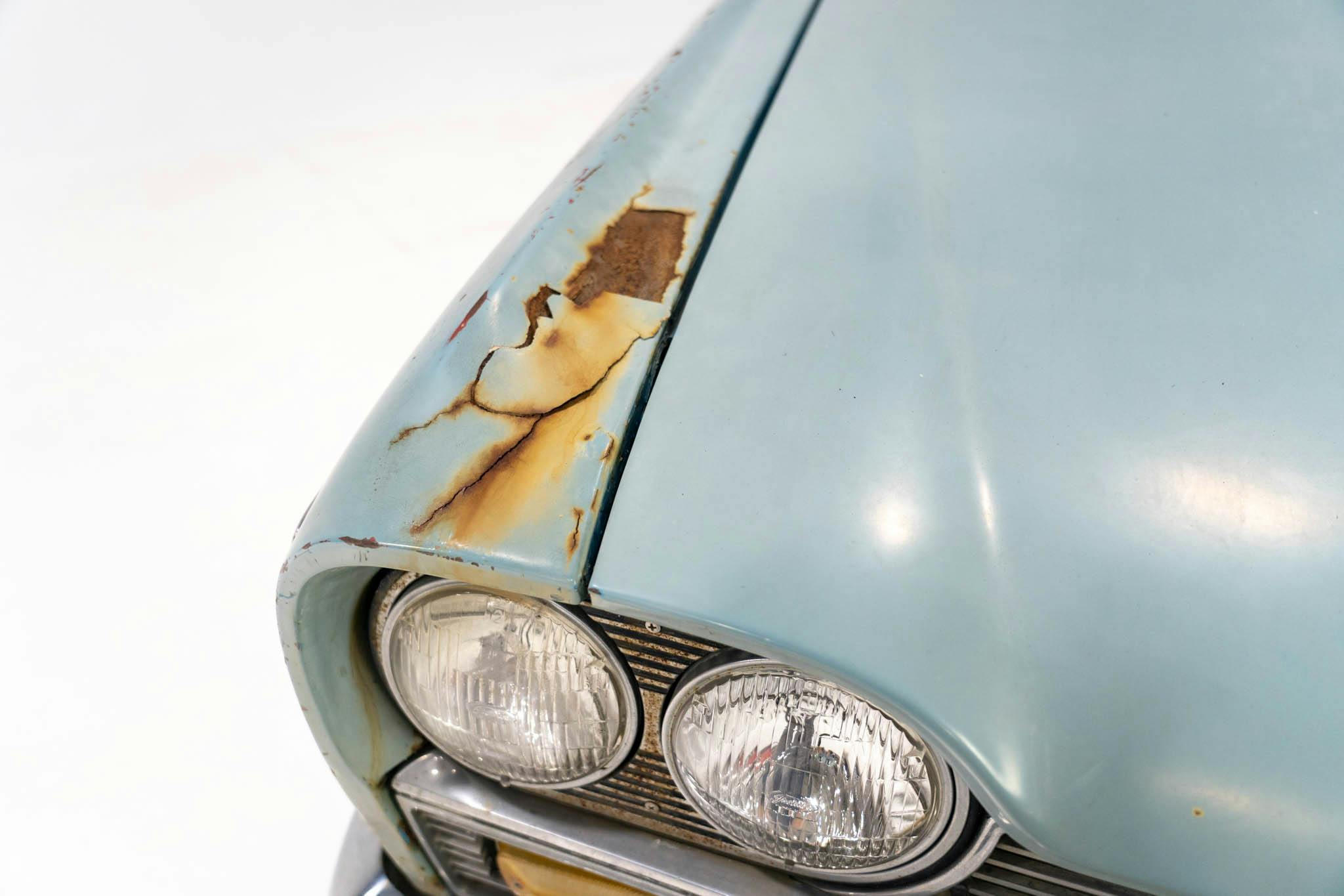 1964 Nissan Cedric unrestored render rust headlight