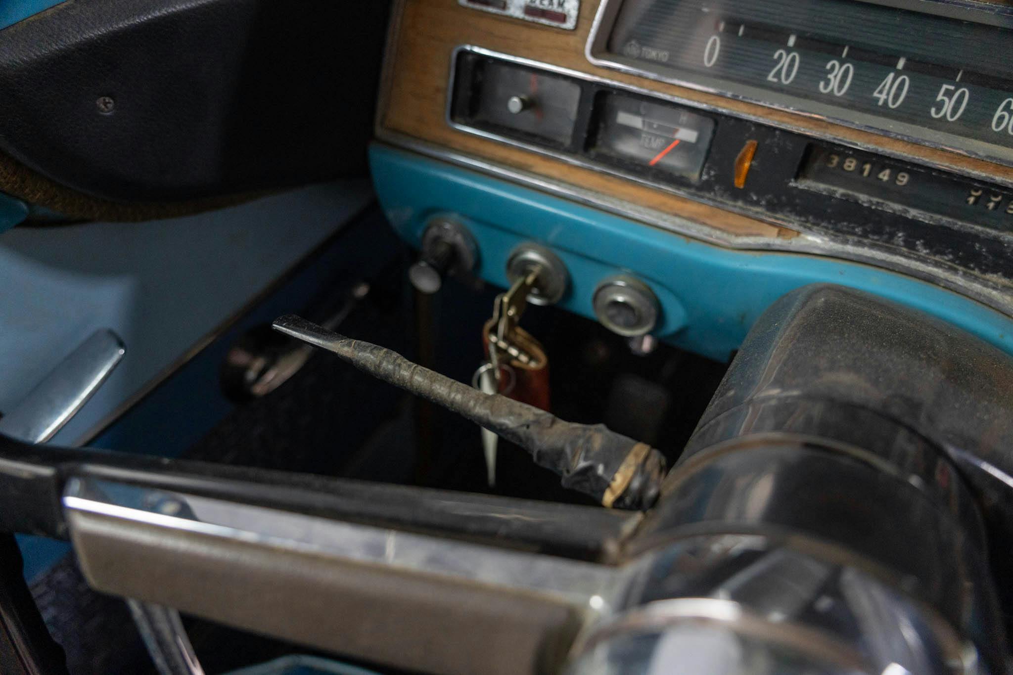 1964 Nissan Cedric unrestored steering column