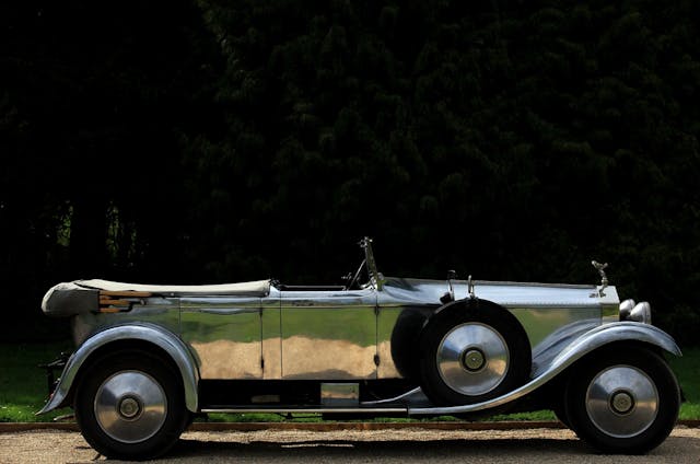 Vintage Rolls Royce Phantom I side profile