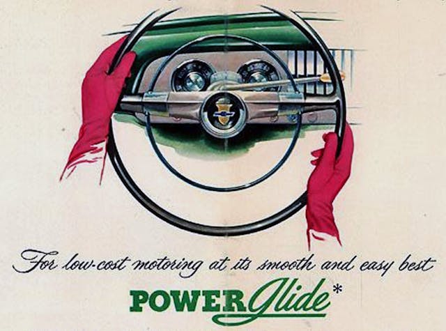Power glide shifter ad