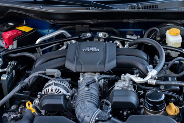 2023 Subaru BRZ boxer engine