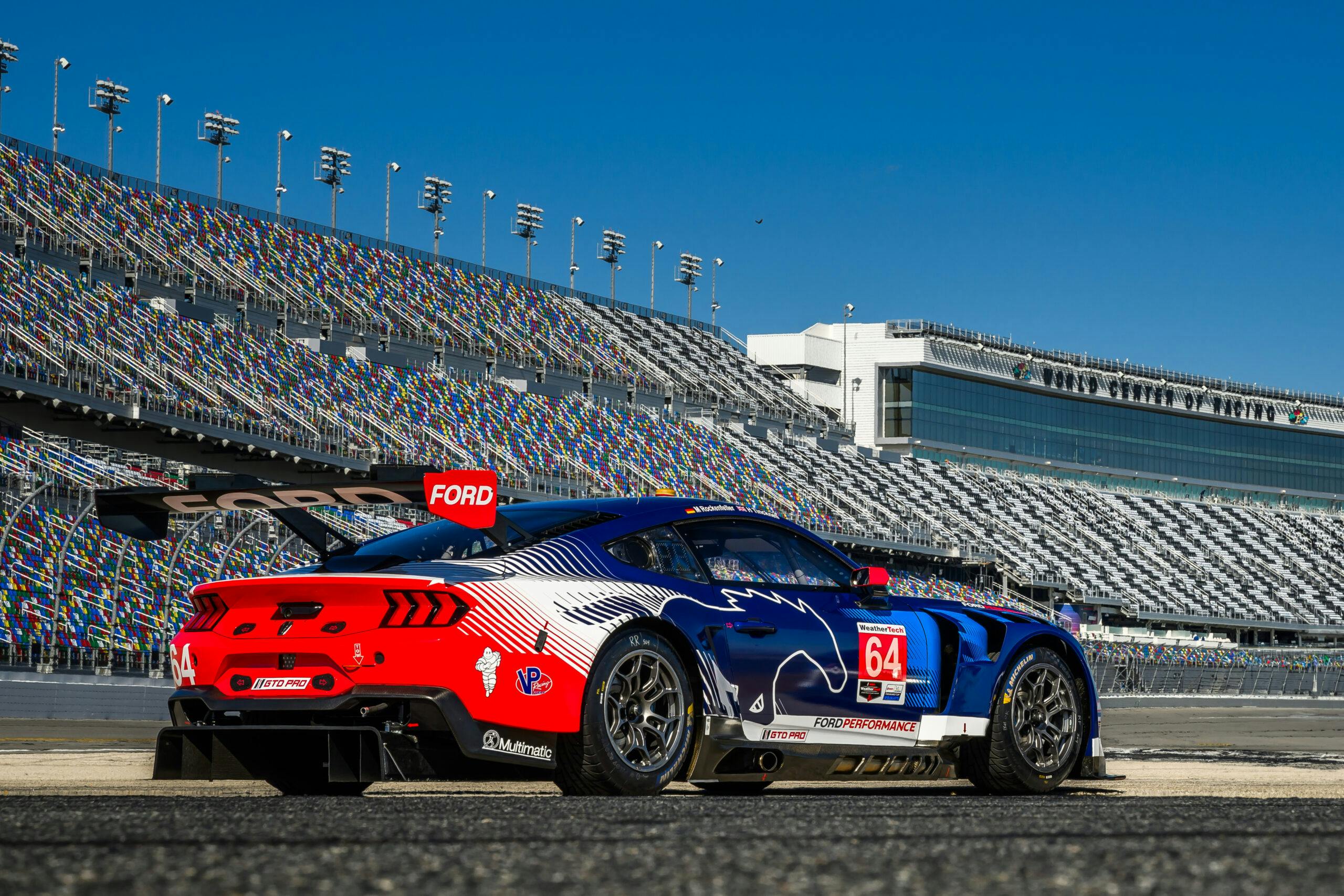 Mustang GT3 at Daytona test IMSA