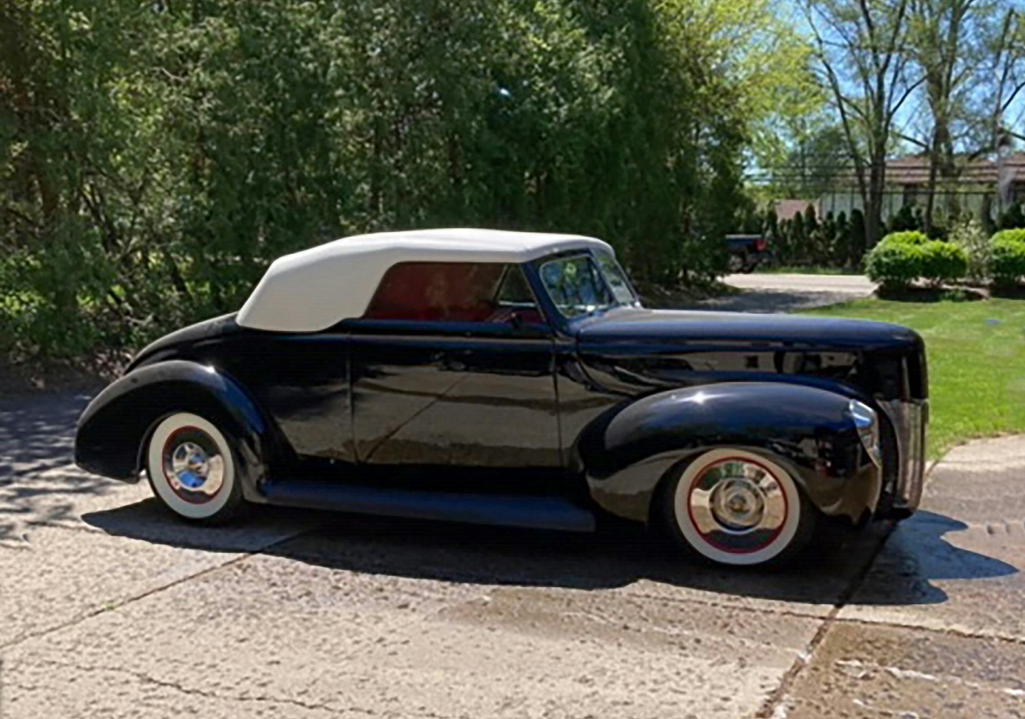 Al Bergler 1940 Ford convertible restoration