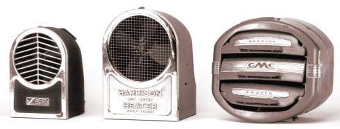 In-dash coolant based heaters from GM's Harrison Radiator Division