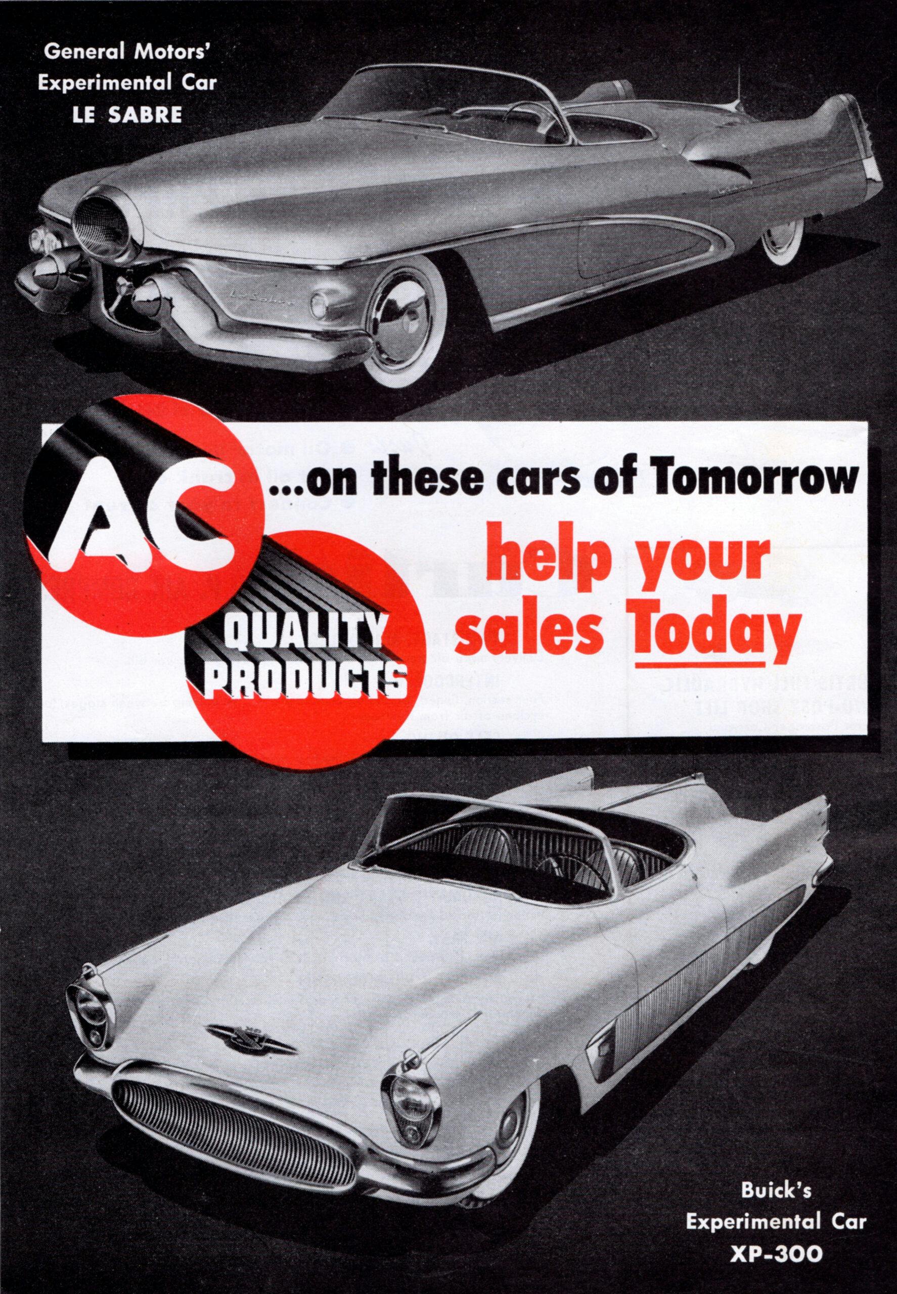 1951-GM-Le-Sabre-and-Buick-XP-300-AC-Parts