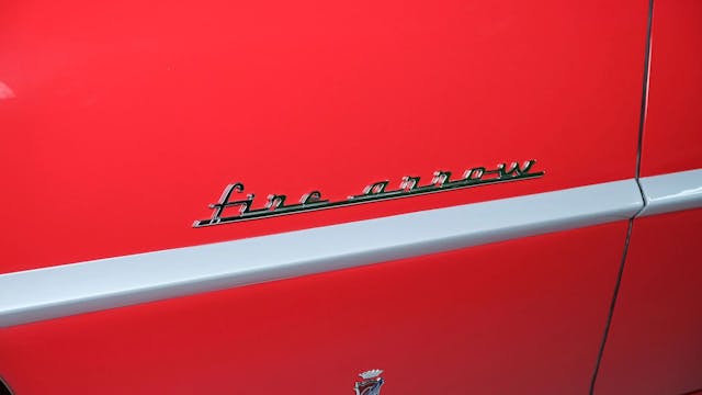 1954 Dodge Firearrow IV by Carrozzeria Ghia badge