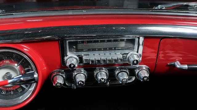1954 Dodge Firearrow IV by Carrozzeria Ghia radio