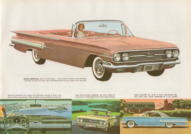 1960 Chevrolet Impala Converible Ad Options
