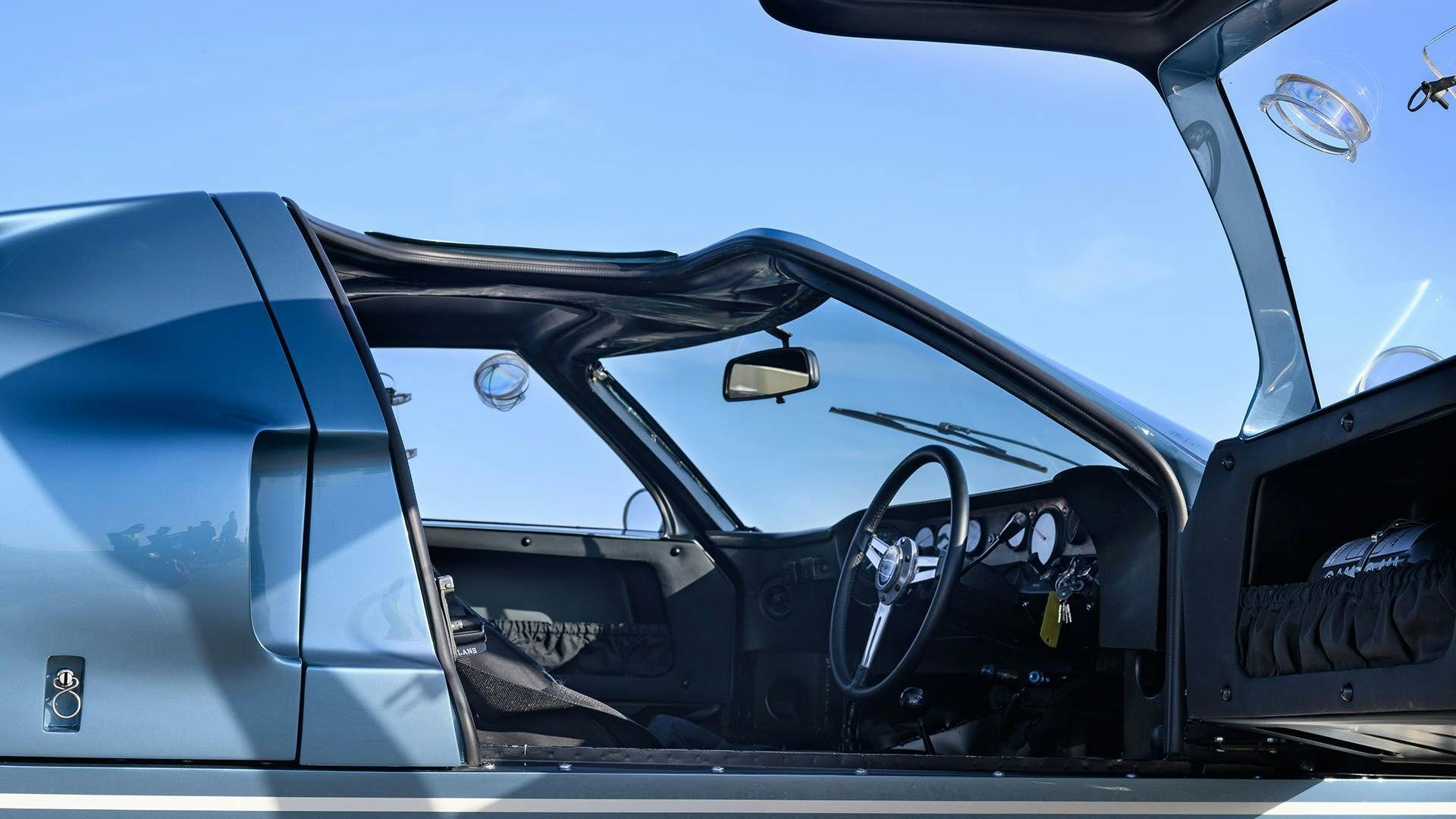 1967 Ford GT40 Mk I P/1069 open door cockpit