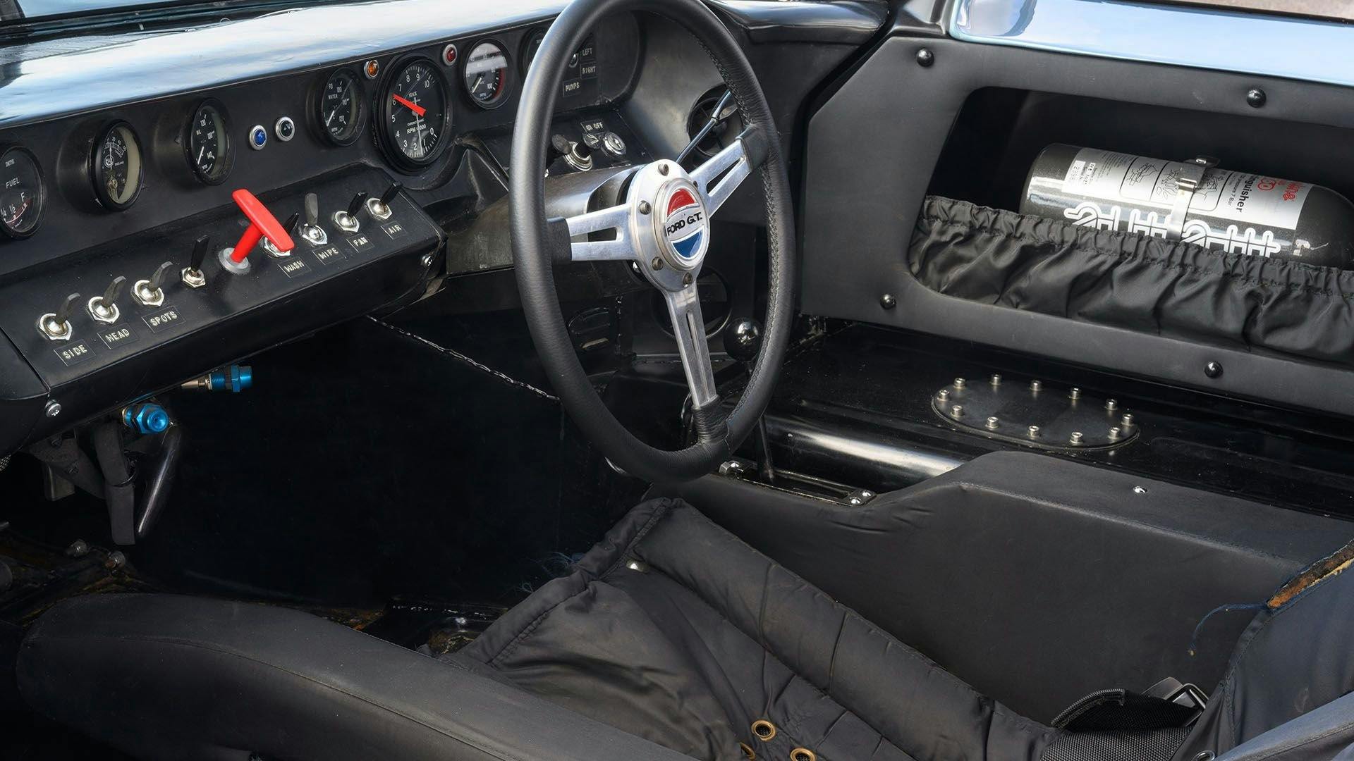 1967 Ford GT40 Mk I P/1069 interior