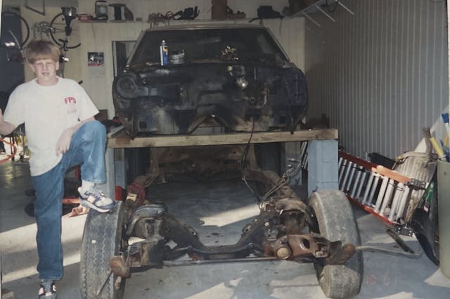 1969 Oldsmobile 442 frame off restoration son Zack Davis