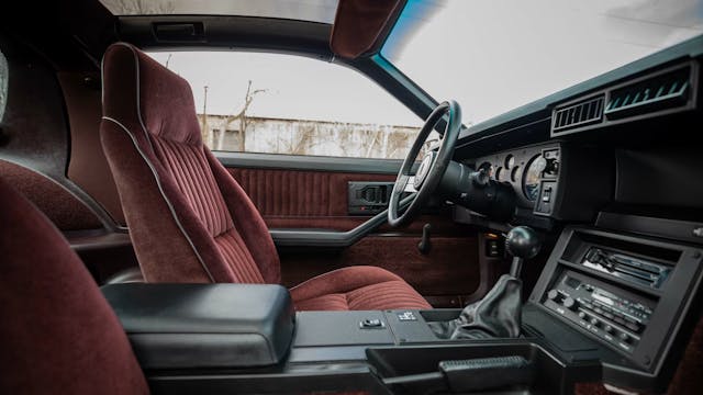 1982 Chevrolet Camaro Interior T Tops