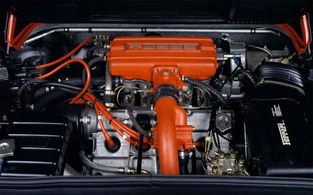 1982 Ferrari 208 GTB Turbo Engine