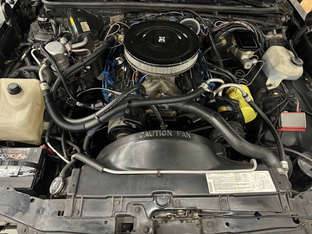 1986 Chevrolet Monte Carlo SS Lingenfelter Auction POTW engine bay overhead