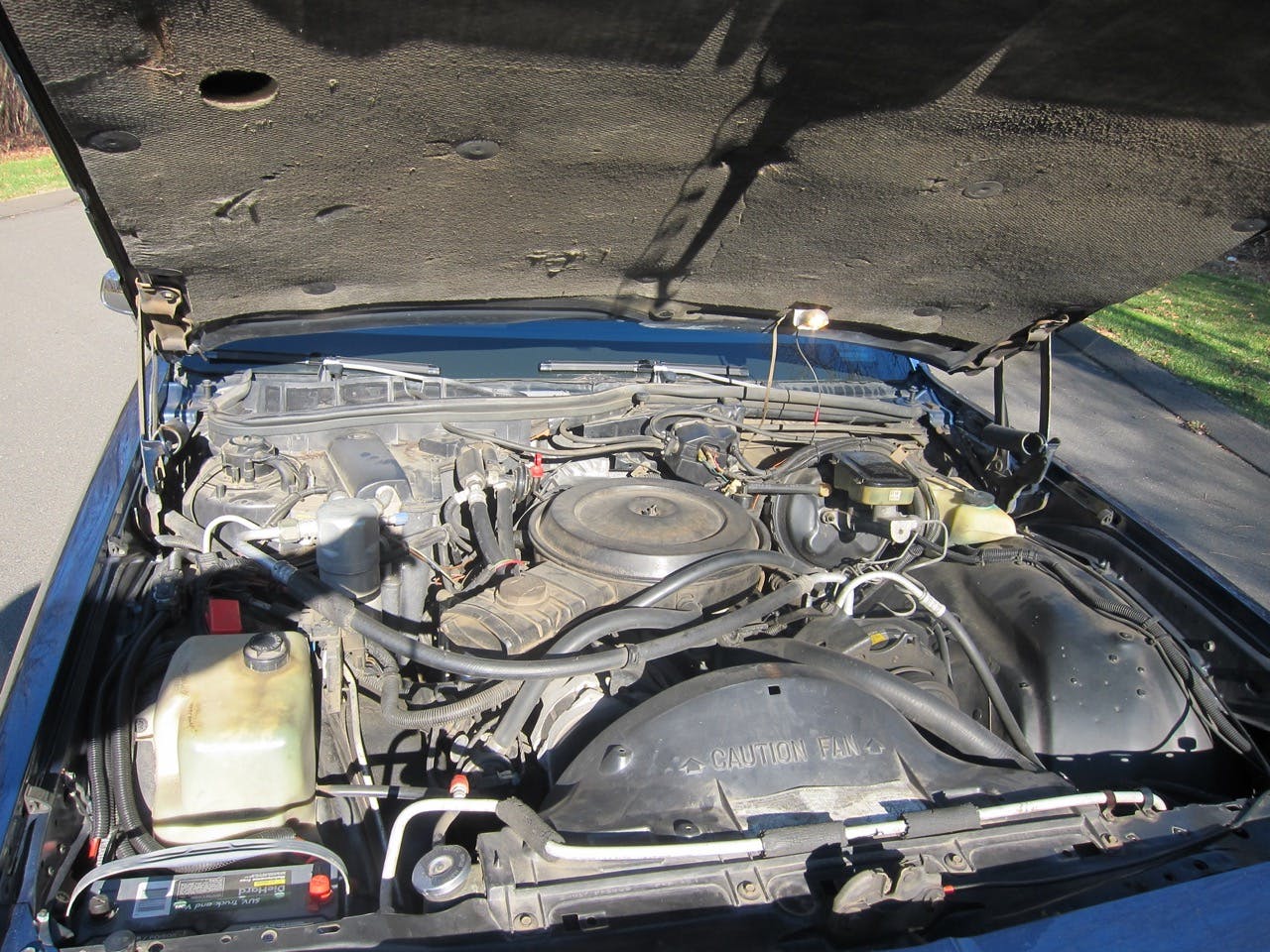 1988 Chevy Caprice 9C1 underhood dirty