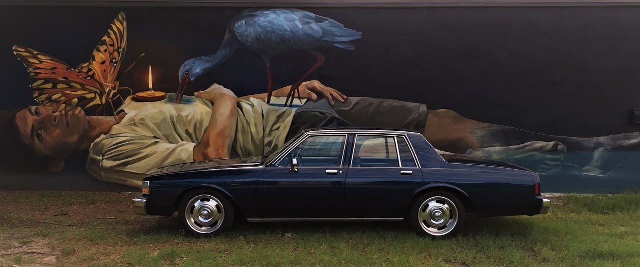 1988 Chevy Caprice 9C1 profile mural