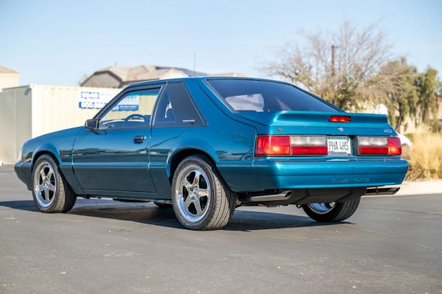 1993 mustang lx 5.0 rear bring a trailer