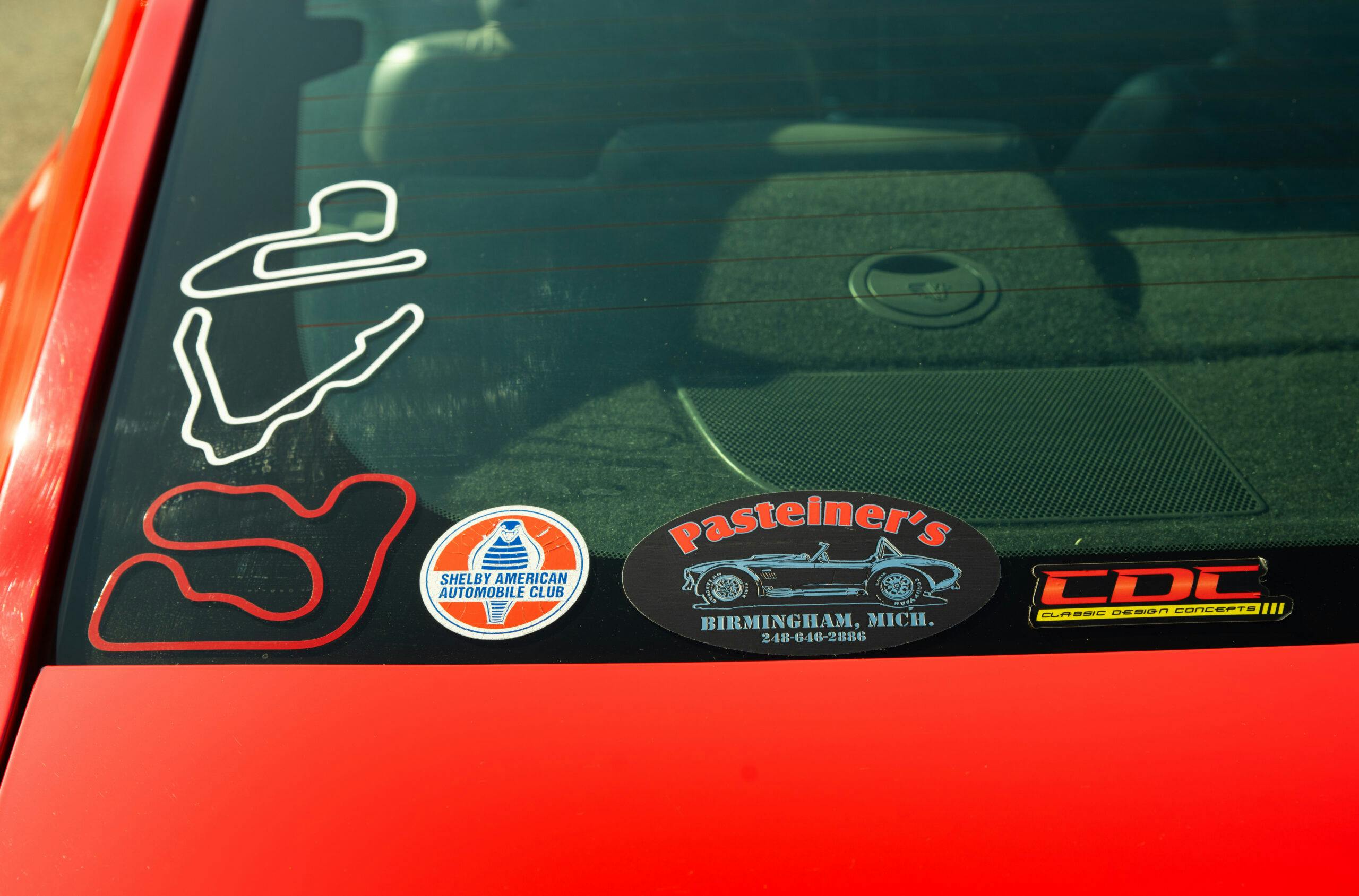 2006 Mustang GT custom livery track stickers