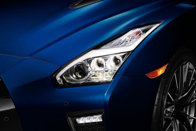 2023 Nissan GT-R headlight detail