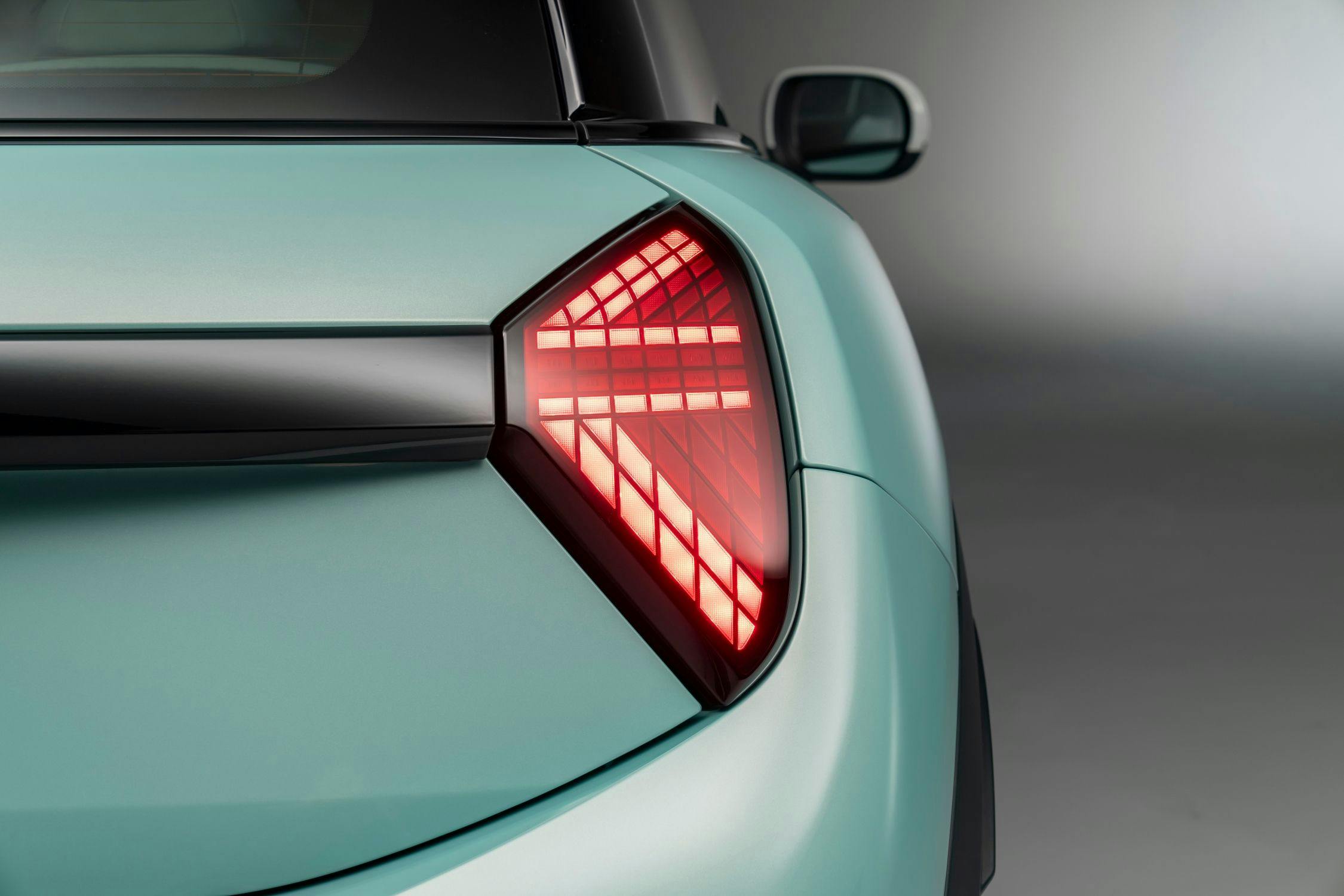 2025 Mini Cooper S exterior taillamp detail