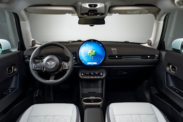 2025 Mini Cooper S interior front cabin area centered