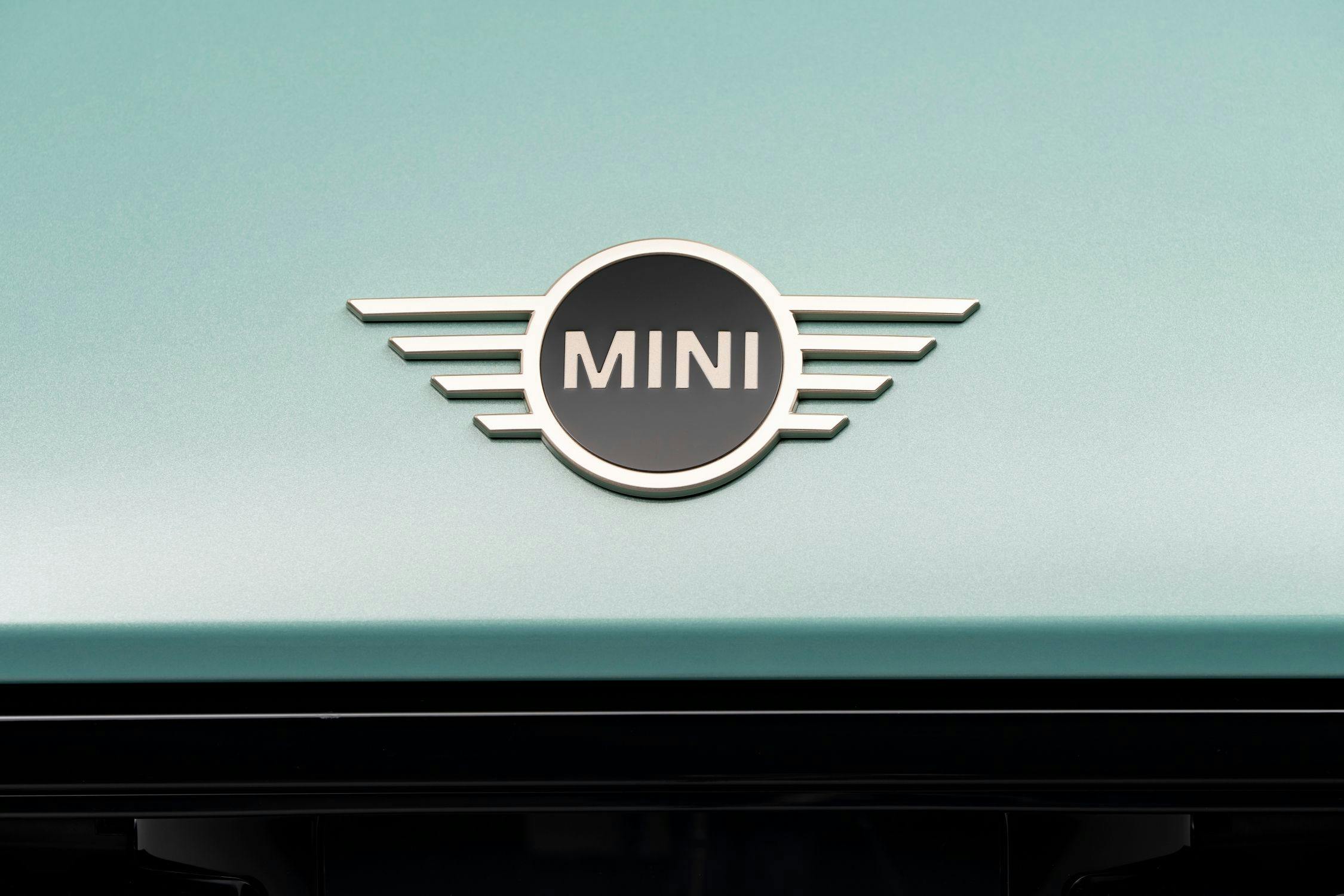 2025 Mini Cooper S exterior Mini badge detail