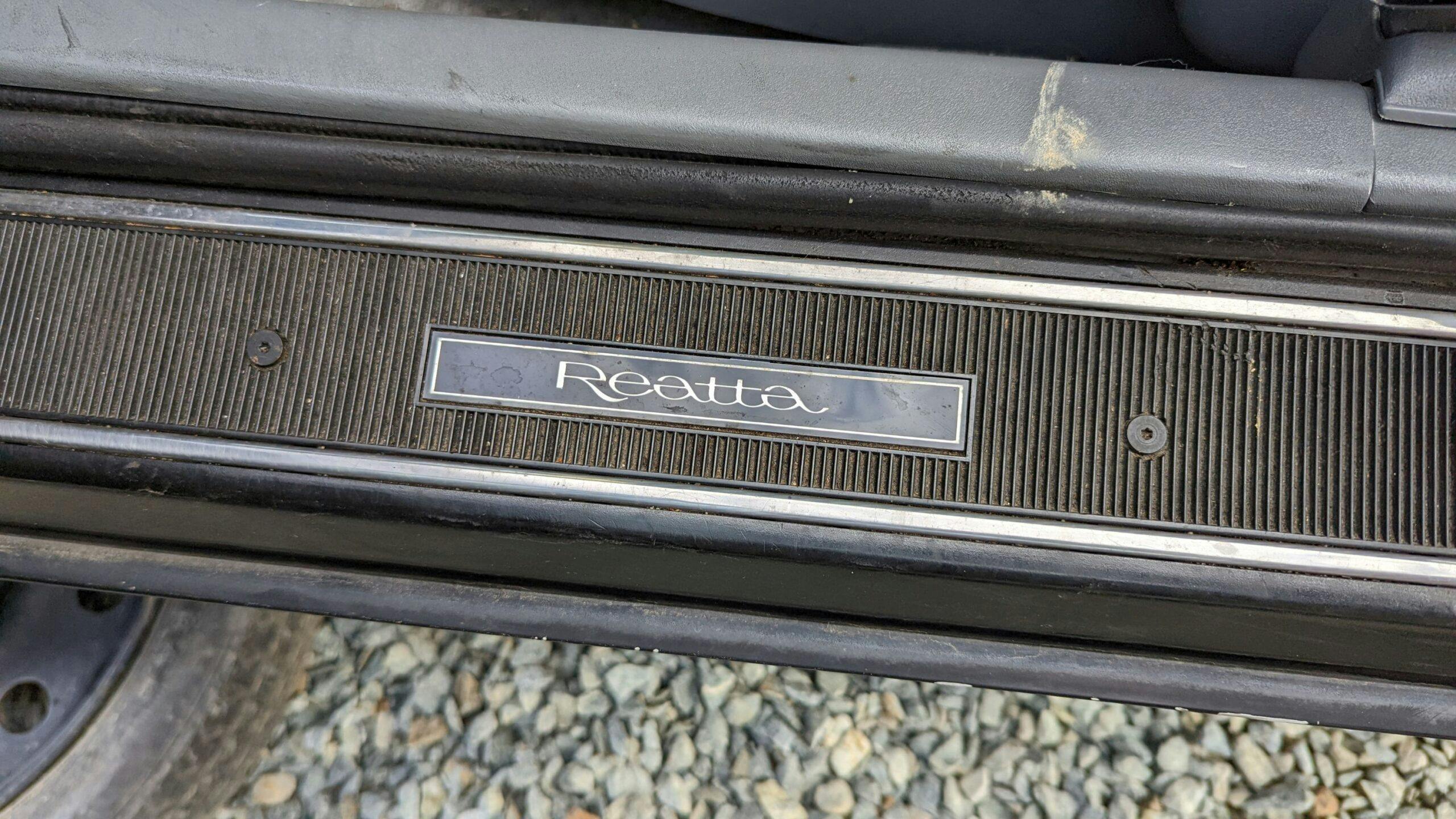 1989 Buick Reatta door sill