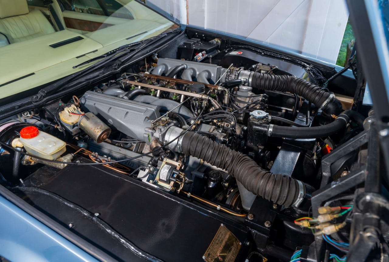 Aston Martin Lagonda engine bay