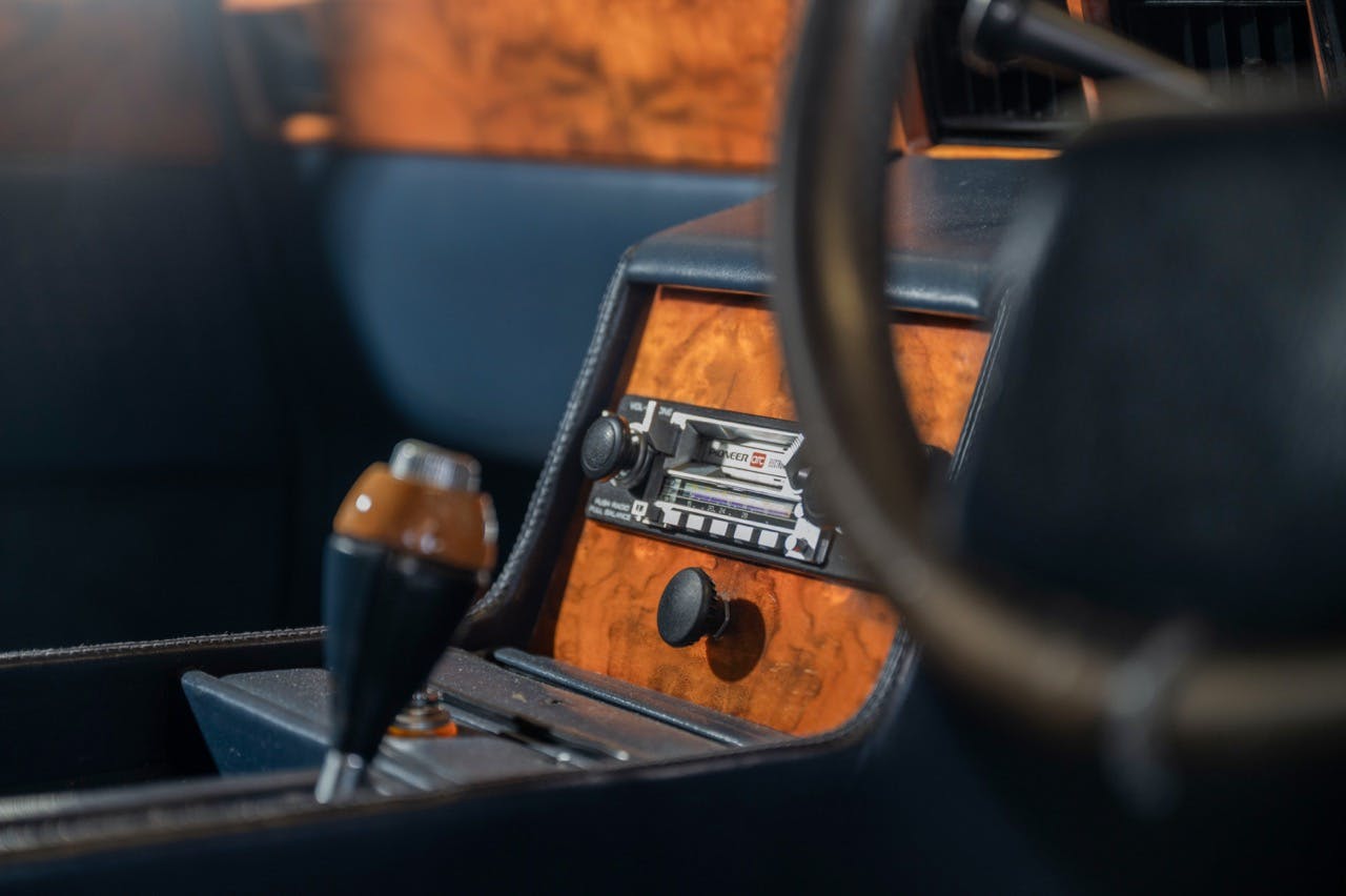 Aston Martin Lagonda interior center console