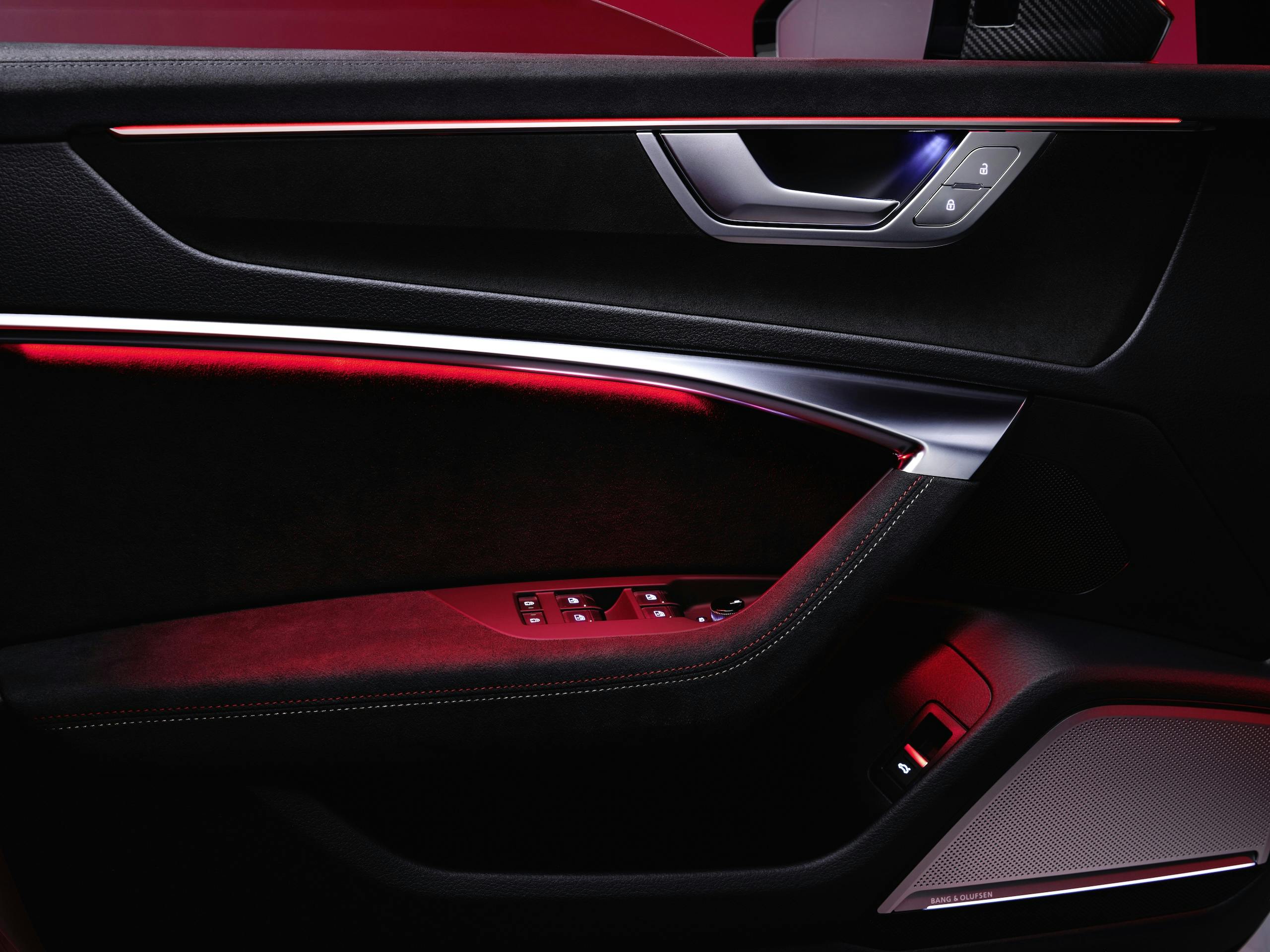 Audi RS 6 Avant GT studio interior door panel detail