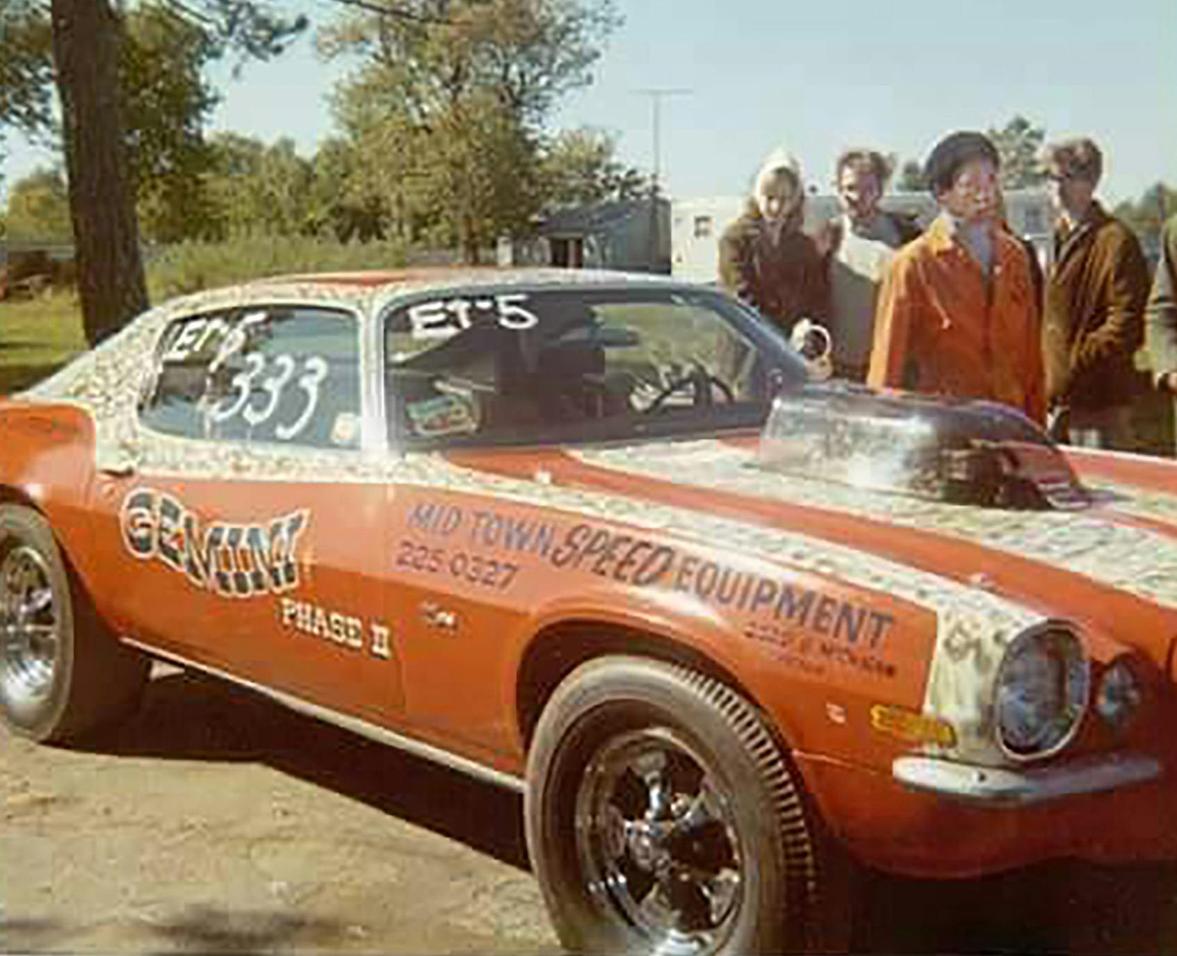 Edward Riley 1970 Camaro race car