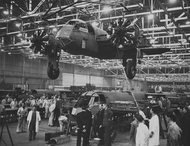 Bristol 142M Blenheim Mk I Under Construction