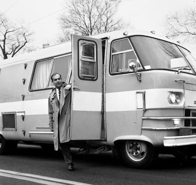 CBS News Charles Kuralt heads out ‘On The Road’ in a Dodge Motor Home