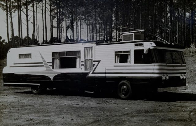 Frank Industries earliest motor home builds, likely dating from 1960