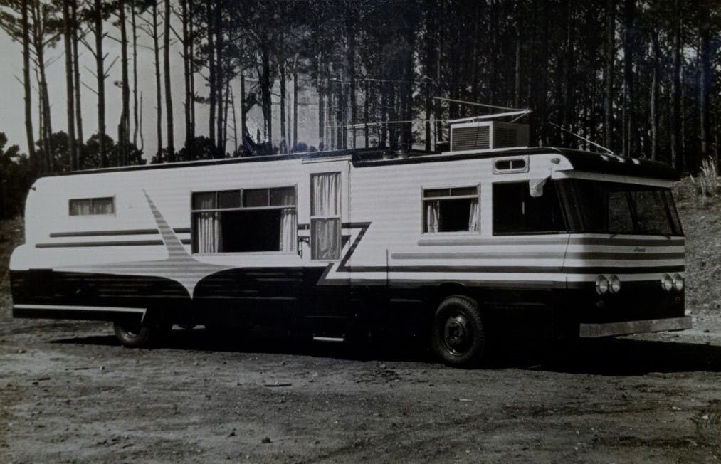 Frank Industries earliest motor home builds, likely dating from 1960