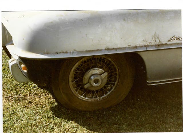 1954 Dodge Firearrow IV by Carrozzeria Ghia barn find condition wheel tire Caracas Venezuela