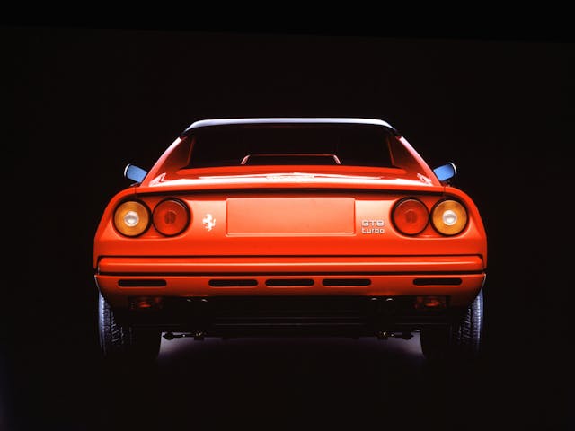 Ferrari GTB Turbo GTS rear