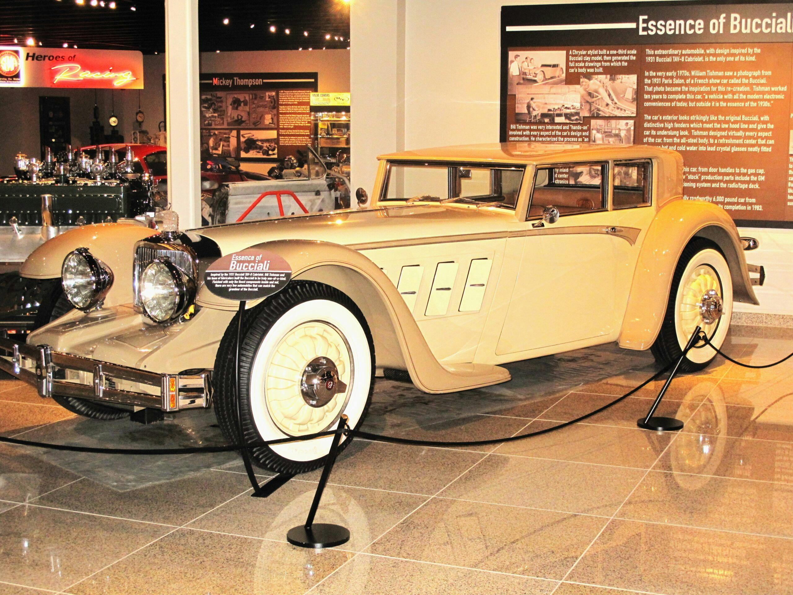 Museum of American Speed Bucciali