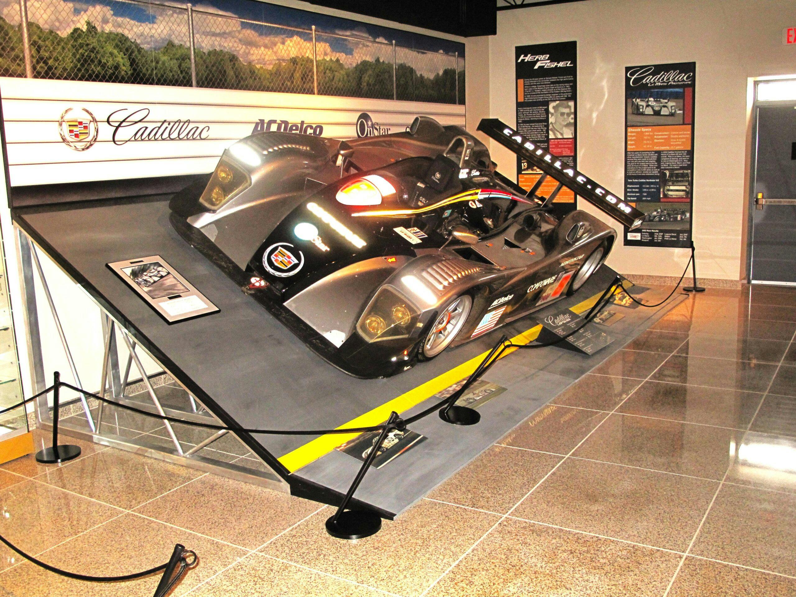 Museum of American Speed Cadillac race car