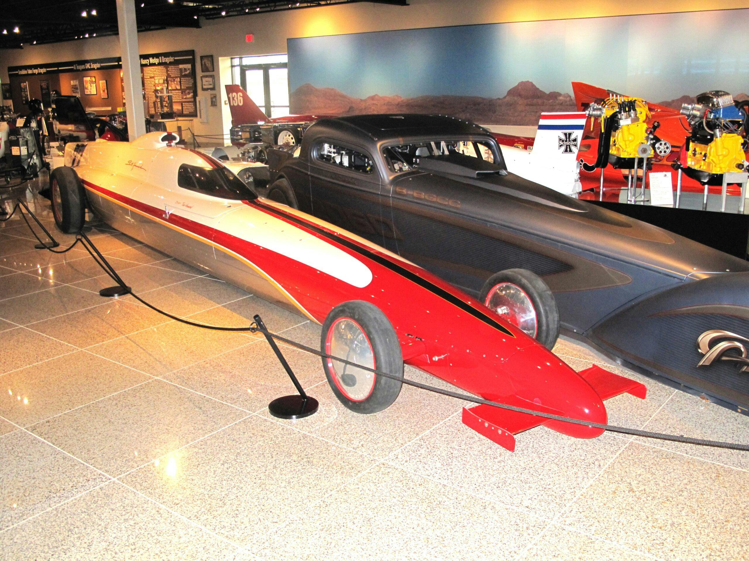 Museum of American Speed vintage land speed race cars