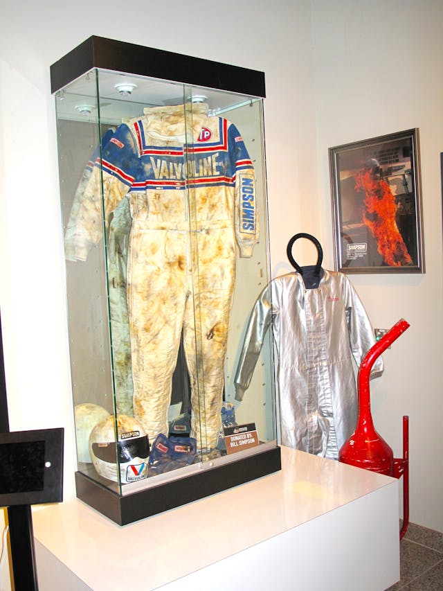 Museum of American Speed racing suit
