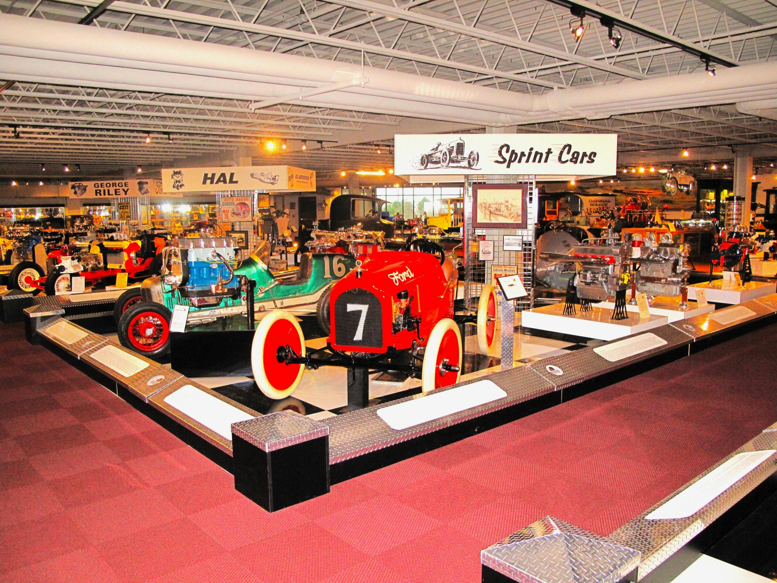 Museum of American Speed sprint cars