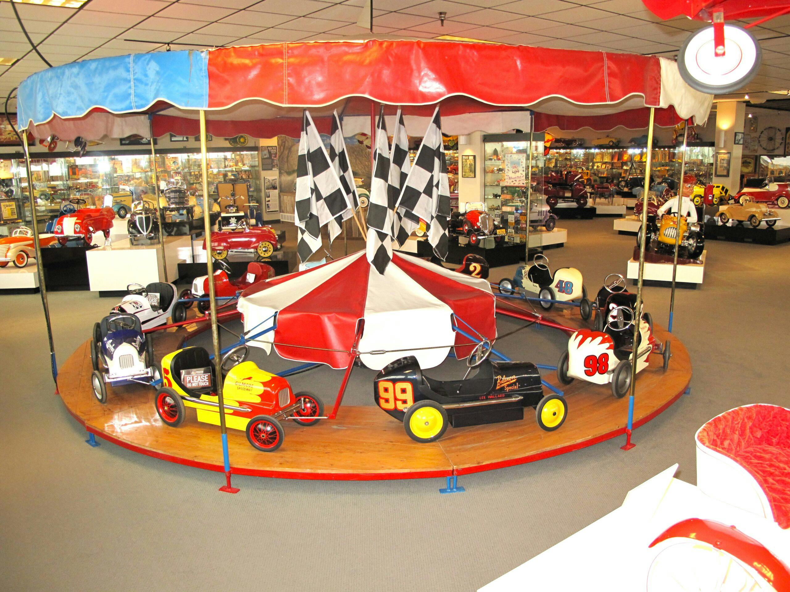 Museum of American Speed carousel
