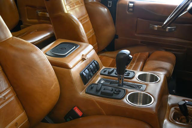ECD Custom Range Rover interior center console