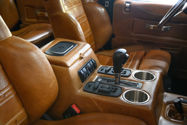 ECD Custom Range Rover interior center console