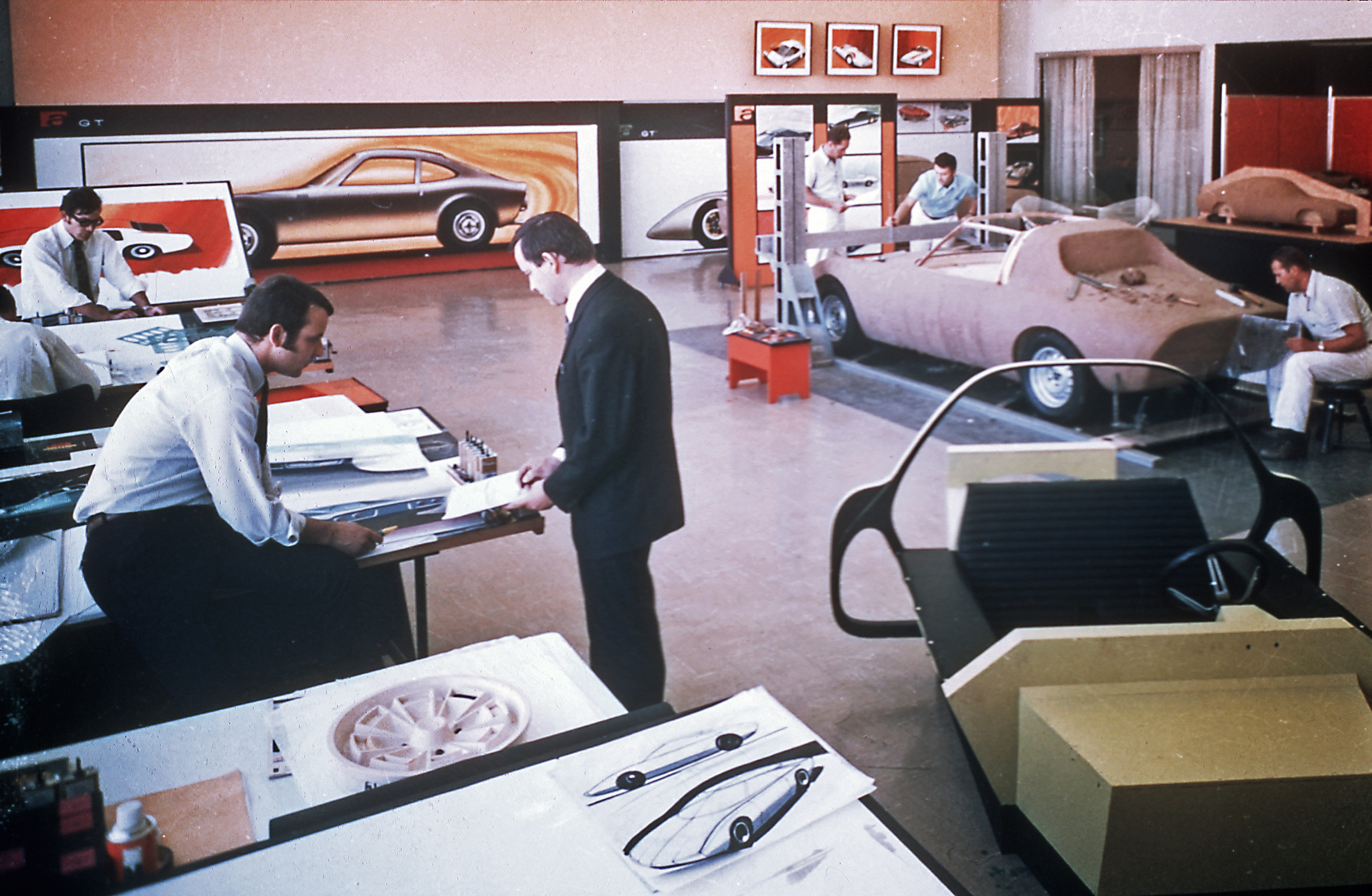 50-jähriges Jubiläum des Opel GT Styling Centers