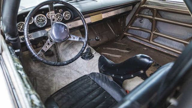 1963 Ford Galaxie NASCAR Kosin's Auto Parts interior